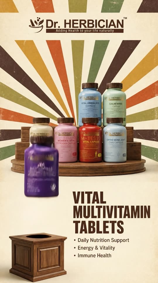 Vital Multivitamin / Calm Mind / M-Testo Vital